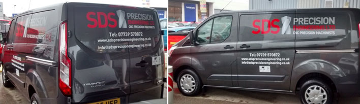 SDS Precision Engineering Van